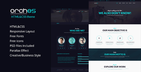 Orches - Corporate Business Template