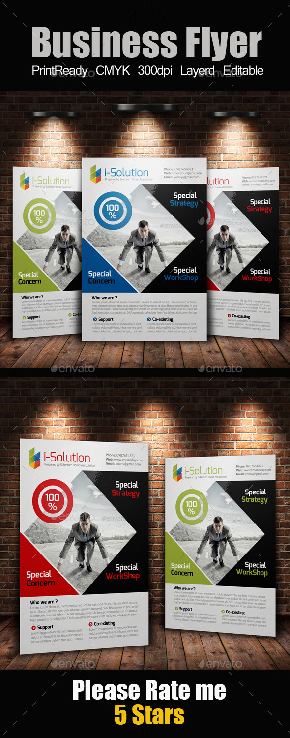 GraphicRiver Creative Multi Use Business Flyer 10214508 GraphicRiver Creative Multi Use Business Flyer 10214508