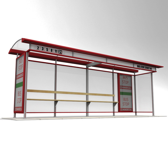 3DOcean Bus stop 10216790 3DOcean Bus stop 10216790