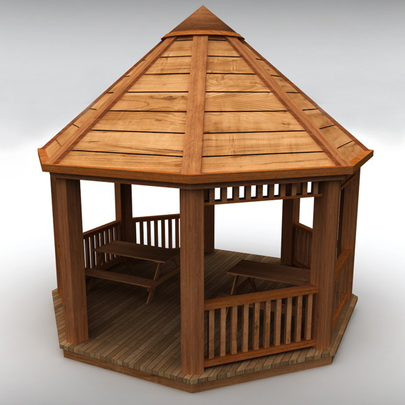 3DOcean Garden gazebo 10216923 3DOcean Garden gazebo 10216923