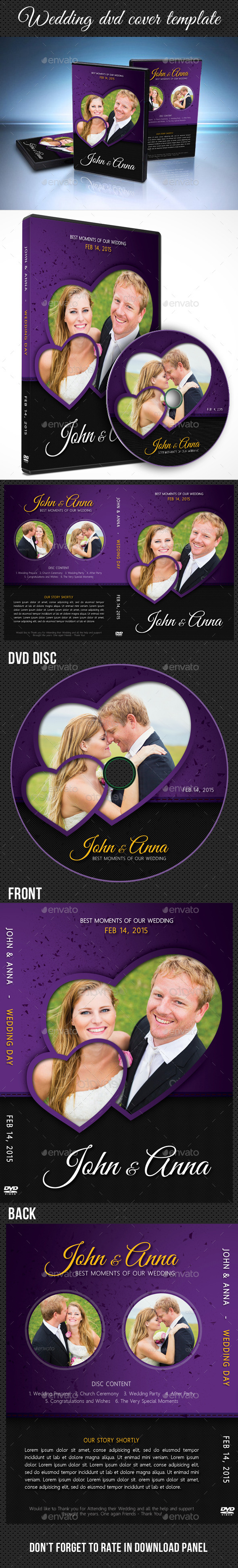 GraphicRiver Wedding DVD Cover Template 12 10218617 GraphicRiver Wedding DVD Cover Template 12 10218617