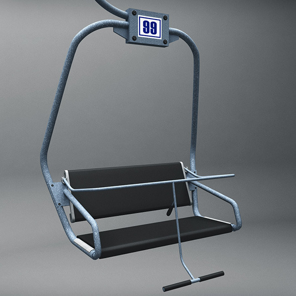 3DOcean Ski lift chair small 10218788