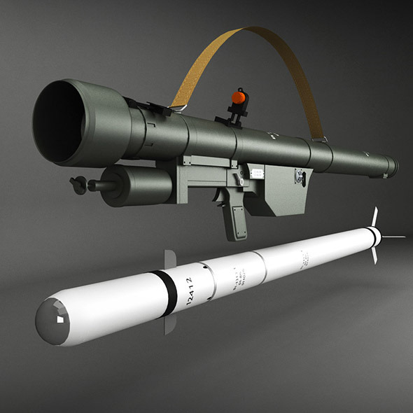 3DOcean SA-7 Gral Rocket Launcher Pack 10221926 3DOcean SA-7 Gral Rocket Launcher Pack 10221926
