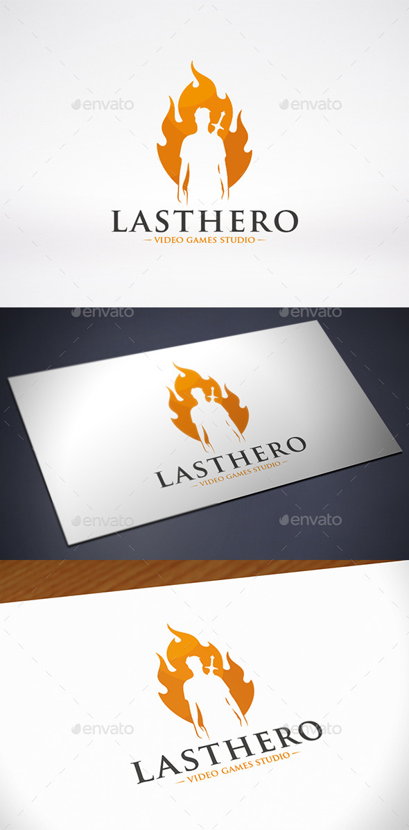 Last Hero Logo Template (Humans)