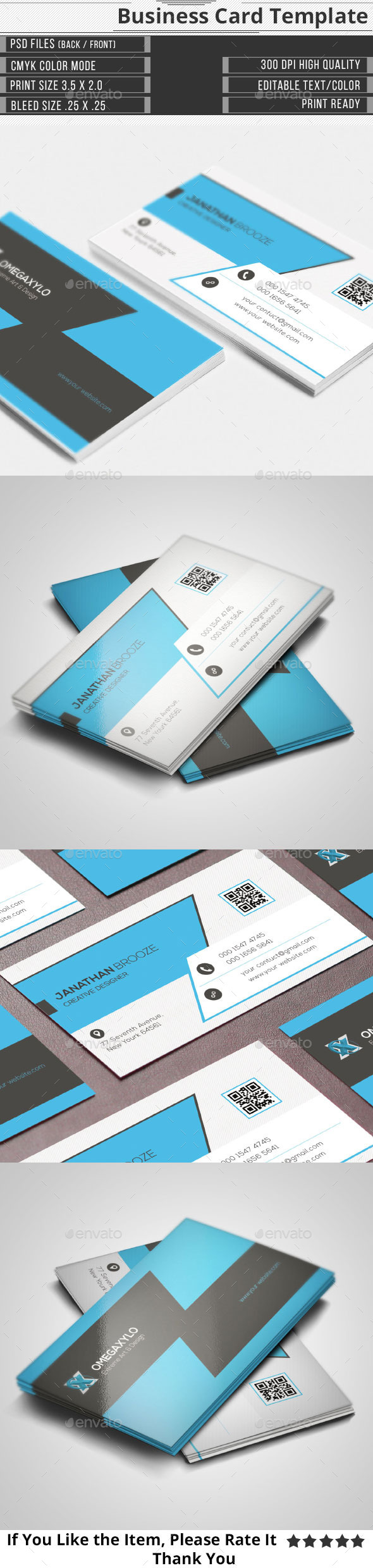 Elegant Corporate Business Card Elegant Corporate Business Card