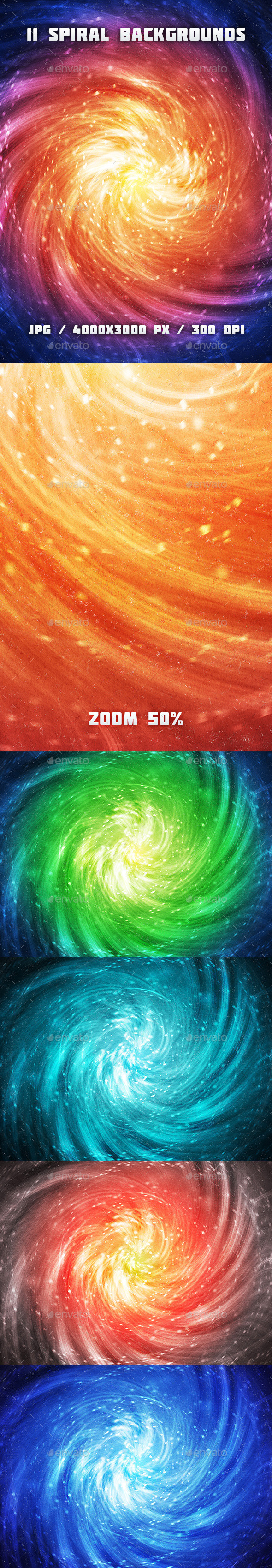 GraphicRiver 11 Spiral Backgrounds 10223908 GraphicRiver 11 Spiral Backgrounds 10223908