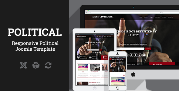 ThemeForest Political Joomla Template 10225410