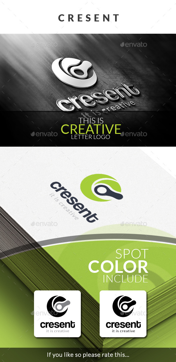 GraphicRiver Cresent Letter Logo Templates 10226188 GraphicRiver Cresent Letter Logo Templates 10226188