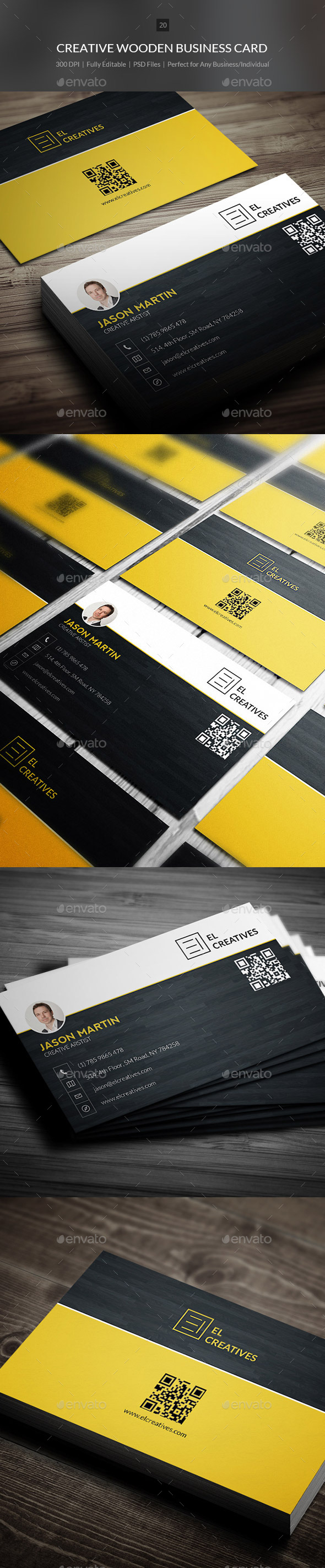 GraphicRiver Creative Wooden Business Card 10226958 GraphicRiver Creative Wooden Business Card 10226958