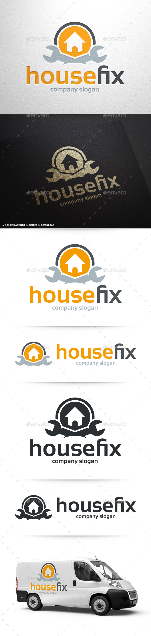 GraphicRiver House Fix Logo Template 10227262 GraphicRiver House Fix Logo Template 10227262