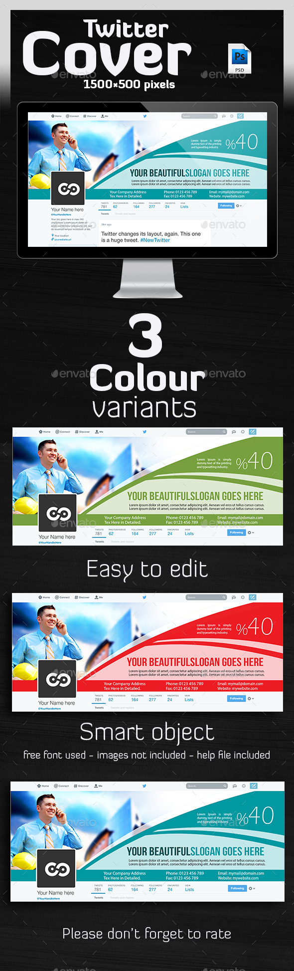 GraphicRiver Multipurpose Twitter Header 10227677 GraphicRiver Multipurpose Twitter Header 10227677