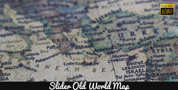 Old World Map 9 Old World Map 9