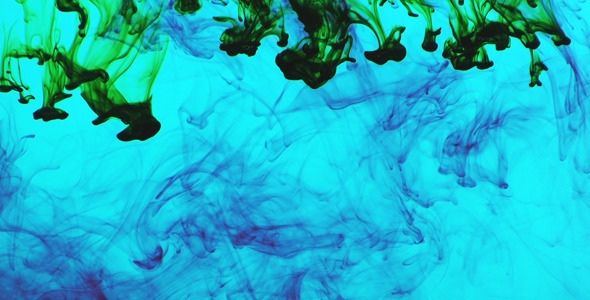 Colorful Paint Ink Drops Splash in Underwater 12 Colorful Paint Ink Drops Splash in Underwater 12