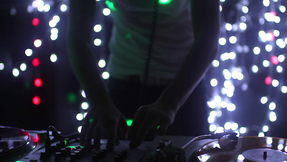 Cool Male Dj Behind The Turntables 4 Cool Male Dj Behind The Turntables 4