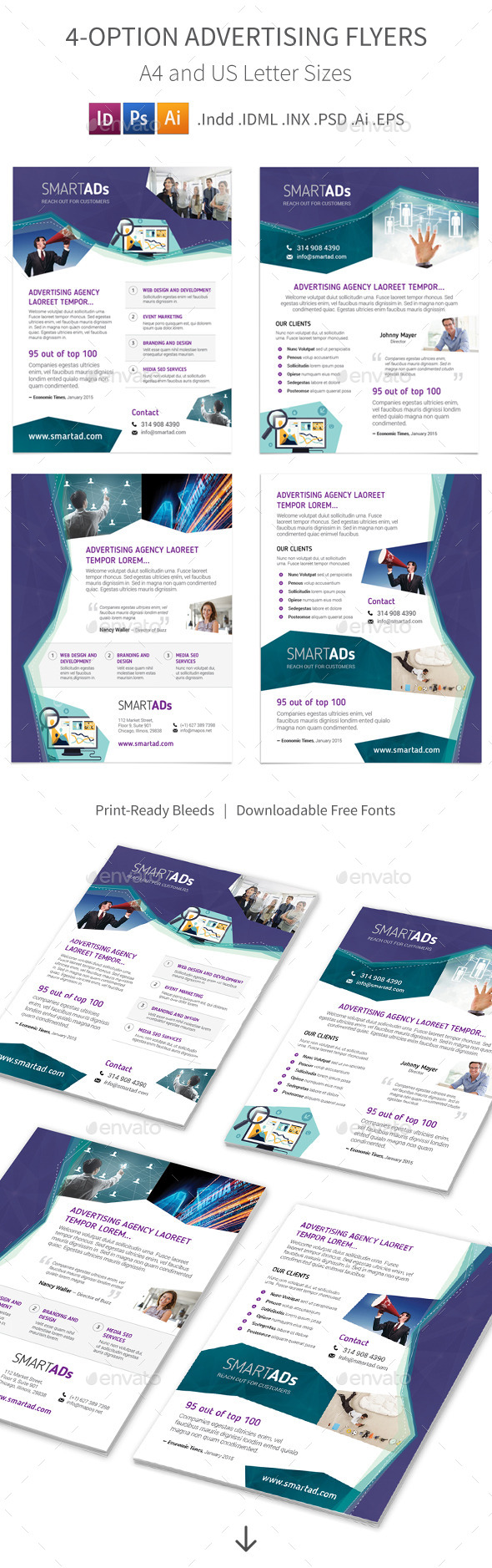 GraphicRiver Advertising Flyers 4 Options 10230952 GraphicRiver Advertising Flyers 4 Options 10230952