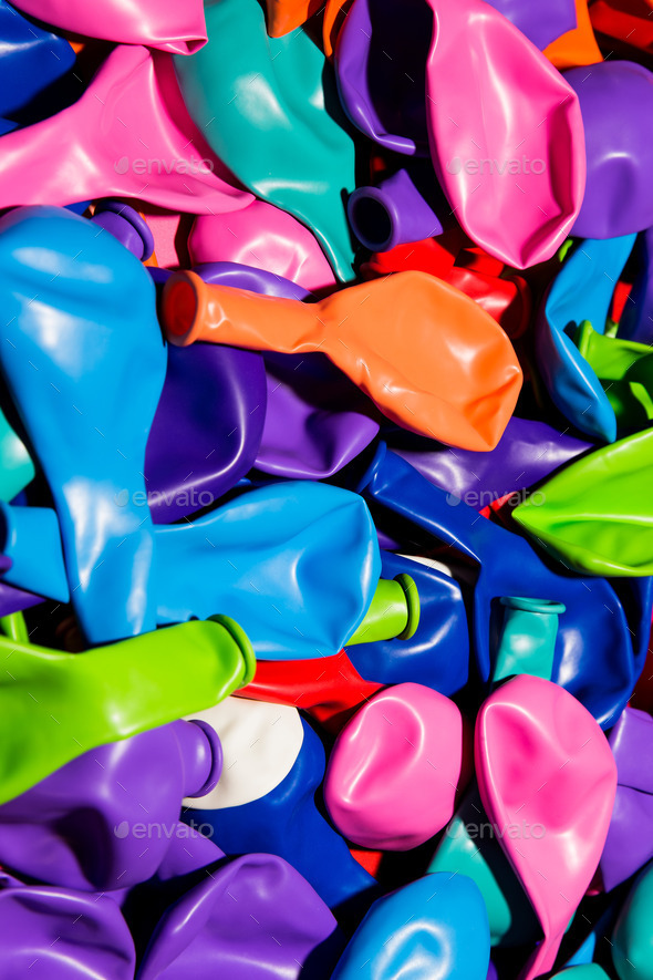 colorful balloons as a background