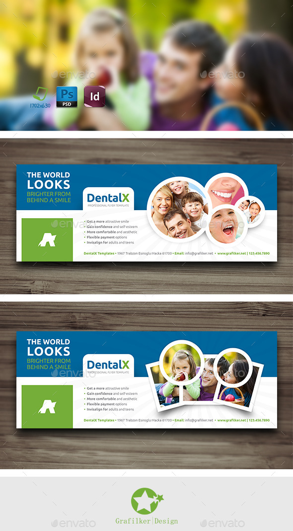 GraphicRiver Dentist Cover Templates 10232210 GraphicRiver Dentist Cover Templates 10232210