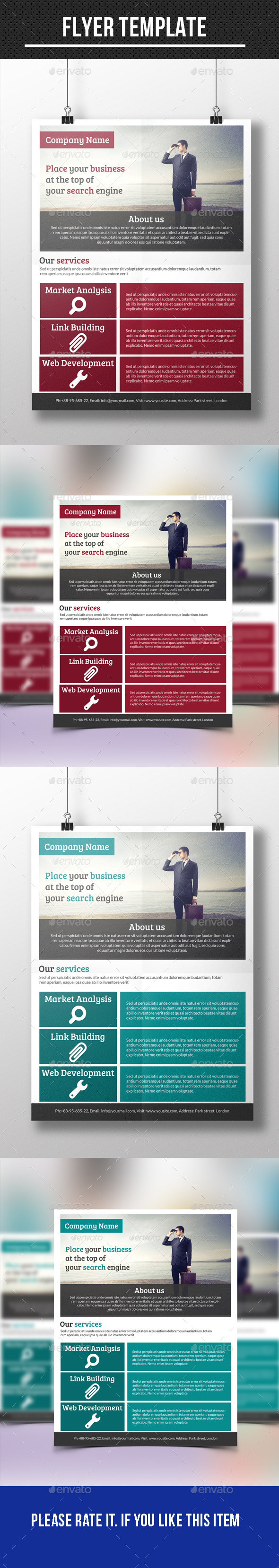 GraphicRiver Business Flyer 10235955 GraphicRiver Business Flyer 10235955