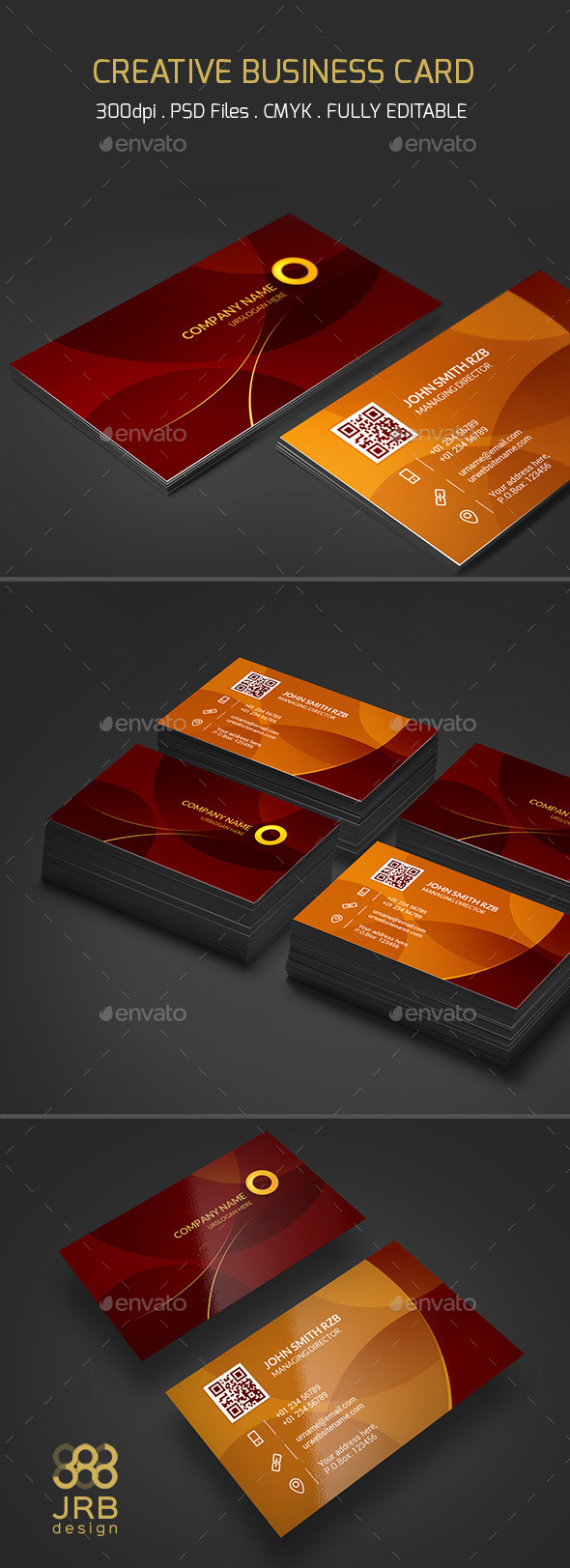 GraphicRiver Creative Business Card 10236155 GraphicRiver Creative Business Card 10236155