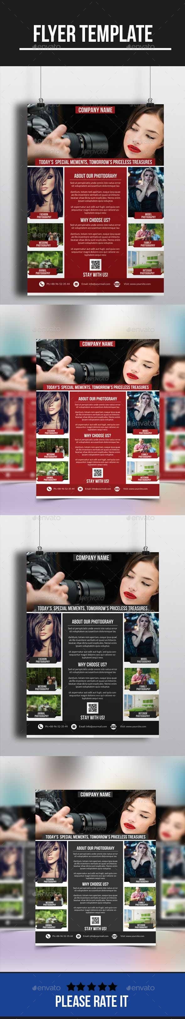 GraphicRiver Photography Flyer 10236302 GraphicRiver Photography Flyer 10236302