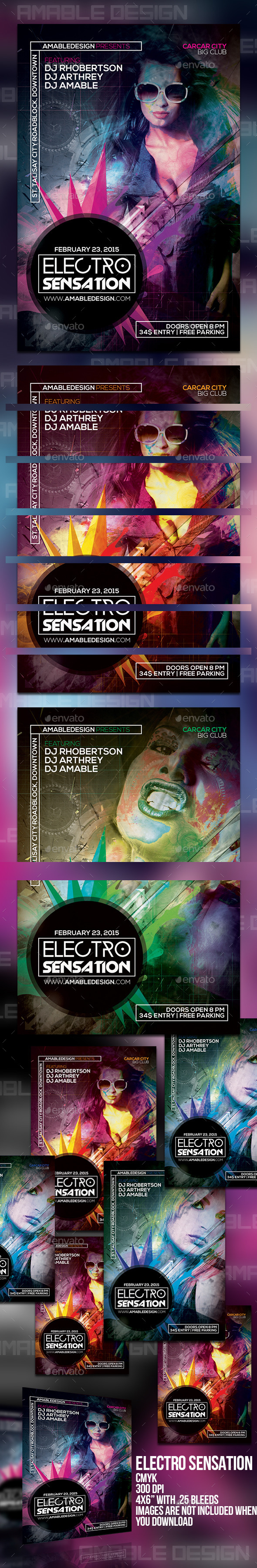 Electro Sensation Flyer Electro Sensation Flyer
