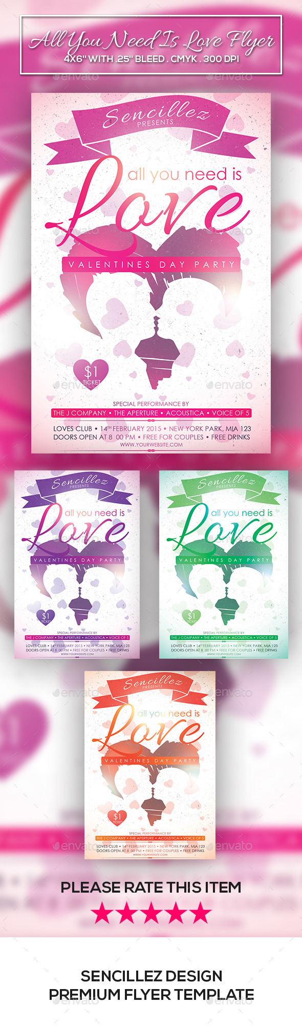GraphicRiver All You Need Is Love Flyer 10238475 GraphicRiver All You Need Is Love Flyer 10238475