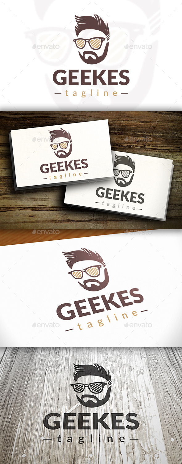 GraphicRiver Modern Geek Logo 10242208 GraphicRiver Modern Geek Logo 10242208