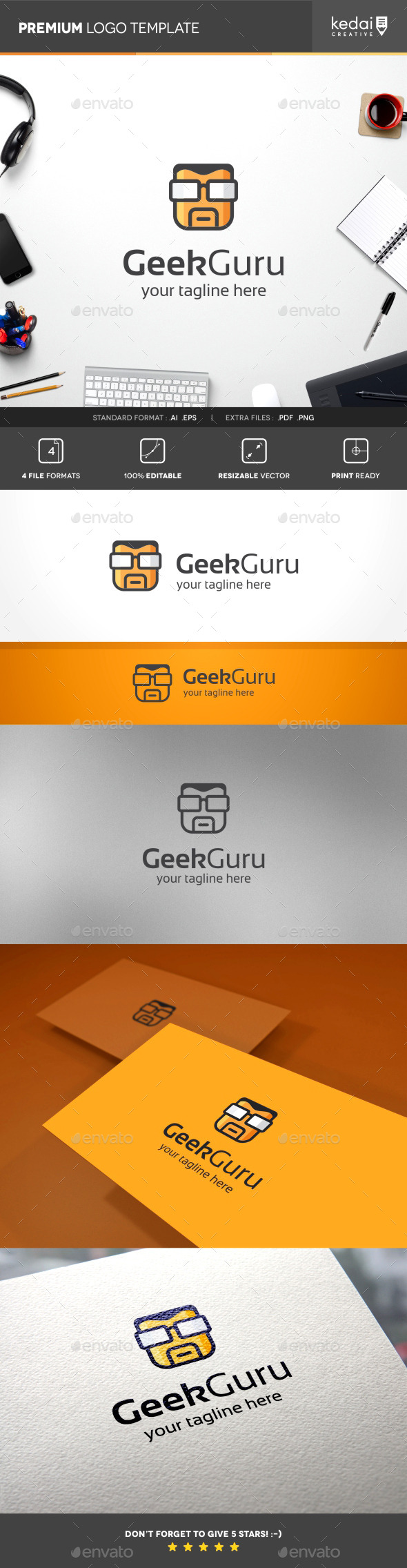 GraphicRiver Geek Guru 10242220 GraphicRiver Geek Guru 10242220