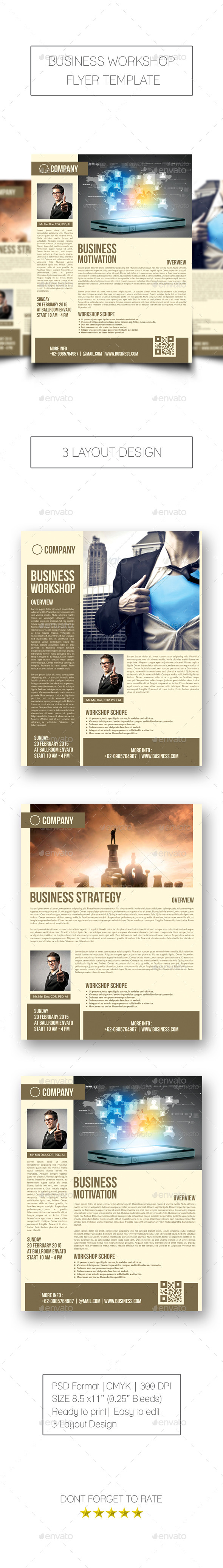 Business Workshop Flyer (Corporate)