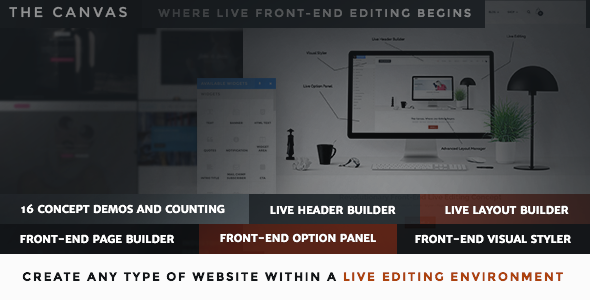 ThemeForest The Canvas Multi-Purpose Live Editing Theme 9935214 ThemeForest The Canvas Multi-Purpose Live Editing Theme 9935214