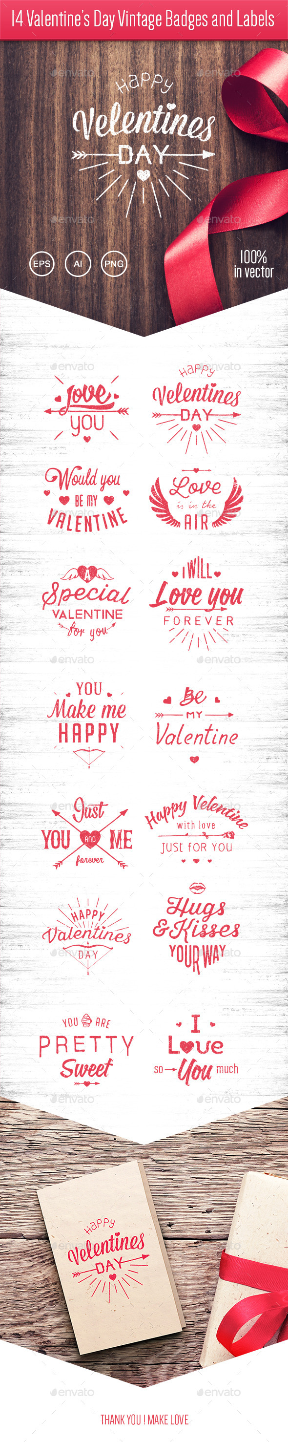 GraphicRiver 14 Valentine's Day Vintage Badges and Labels 10227313 GraphicRiver 14 Valentine's Day Vintage Badges and Labels 10227313