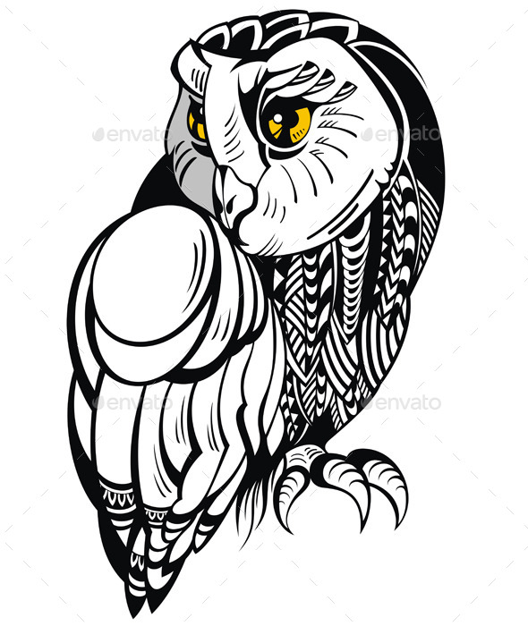 Decorative Owl (Animals)