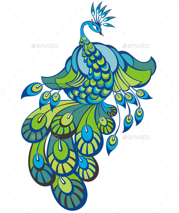 GraphicRiver Peacock 10245234 GraphicRiver Peacock 10245234
