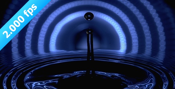 Drop Is Falling Into Water And Entailing More Drops 4 Drop Is Falling Into Water And Entailing More Drops 4