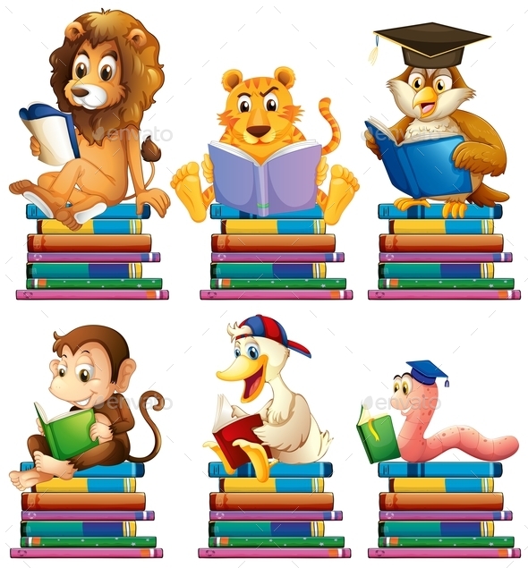 Animals and Books Animals and Books