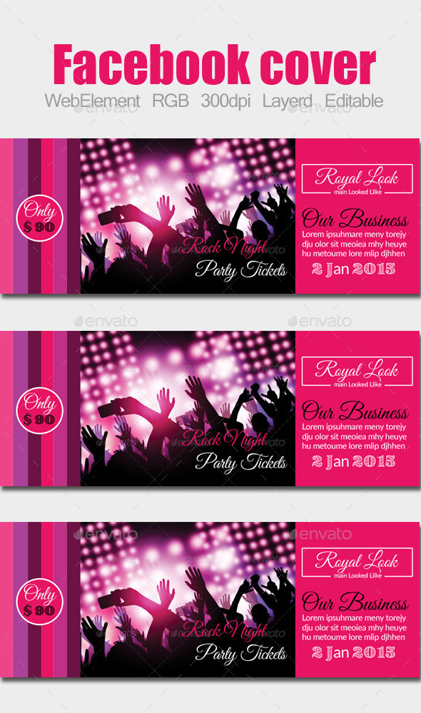 GraphicRiver Party Concert Facebook Cover 10248139 GraphicRiver Party Concert Facebook Cover 10248139