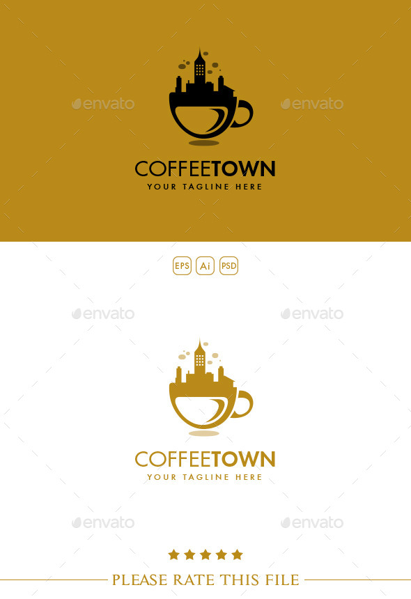 Coffee Town Logo Coffee Town Logo