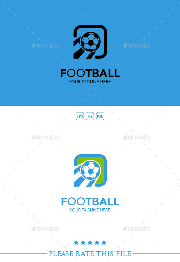 GraphicRiver Football Logo 10250638 GraphicRiver Football Logo 10250638