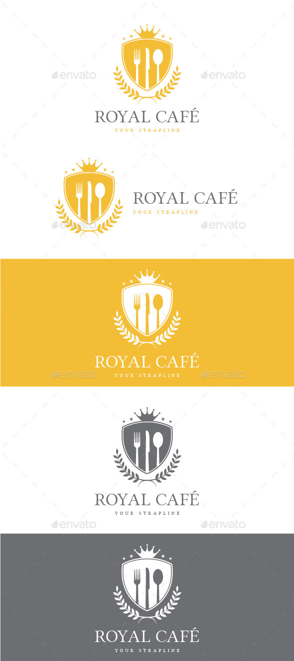 GraphicRiver Royal Cafe Logo 10252487 GraphicRiver Royal Cafe Logo 10252487