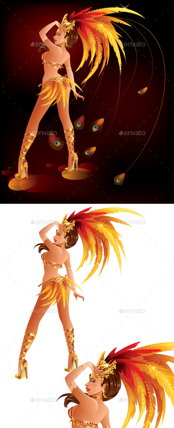 GraphicRiver Carnival Dancer 10168107 GraphicRiver Carnival Dancer 10168107