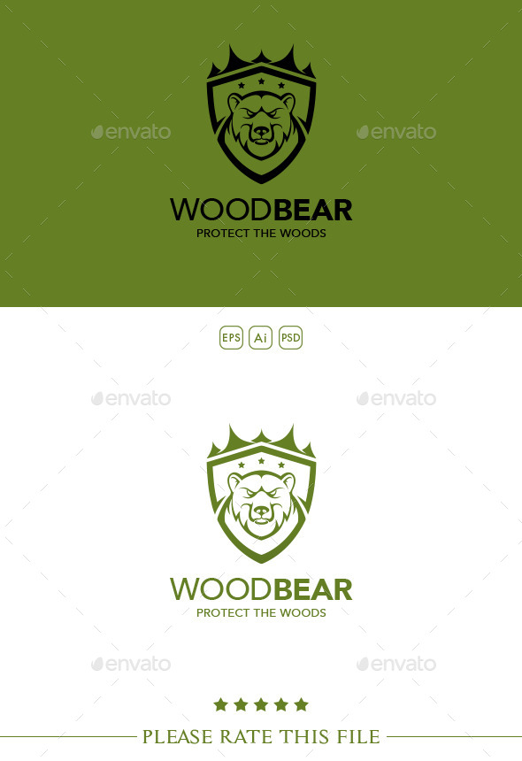 GraphicRiver Bear Logo 10252578 GraphicRiver Bear Logo 10252578