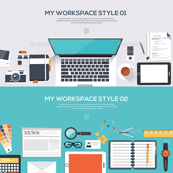 GraphicRiver Flat Designed Banners 10253047 GraphicRiver Flat Designed Banners 10253047