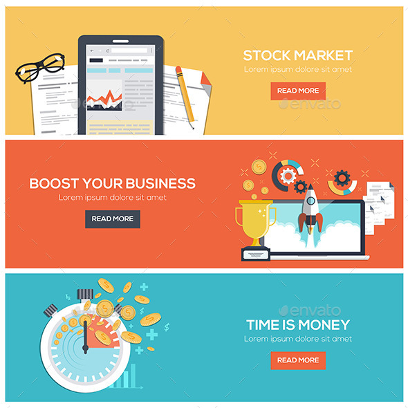 GraphicRiver Flat Designed Banners 10253051 GraphicRiver Flat Designed Banners 10253051
