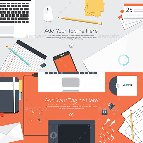 GraphicRiver Flat Designed Banners 10253060 GraphicRiver Flat Designed Banners 10253060