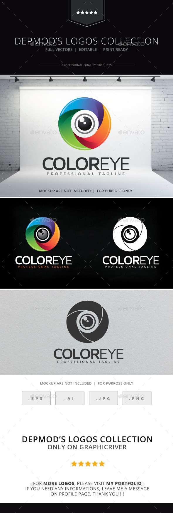 Color Eye Logo (Symbols)