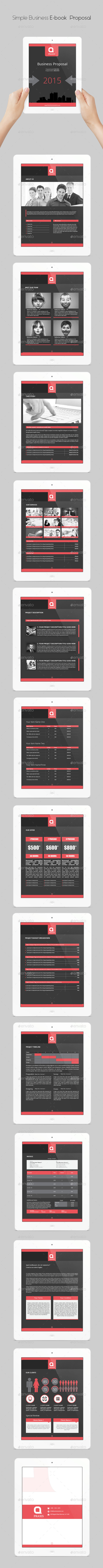 GraphicRiver Simple Business E-book Proposal 10253162 GraphicRiver Simple Business E-book Proposal 10253162