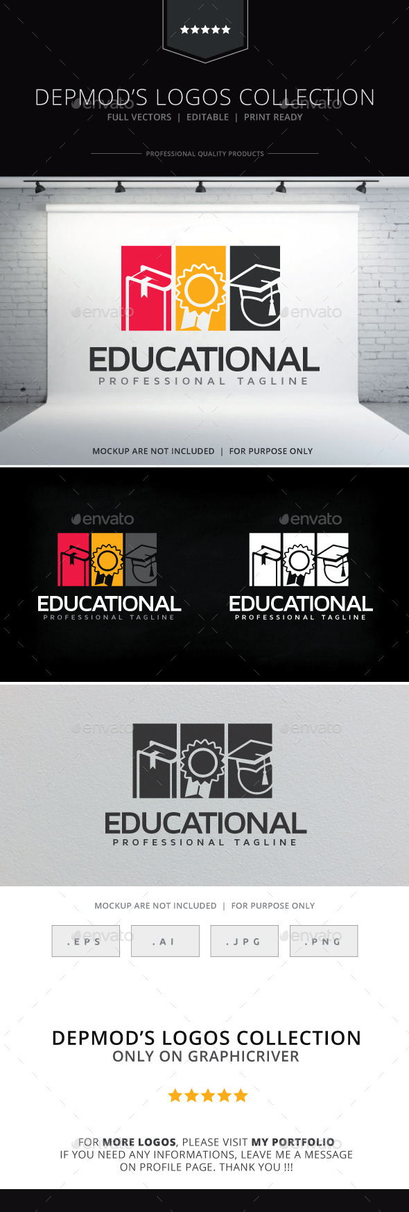 GraphicRiver Educational Logo 10255359 GraphicRiver Educational Logo 10255359
