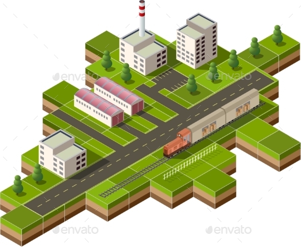 GraphicRiver Freight Train 10256238 GraphicRiver Freight Train 10256238