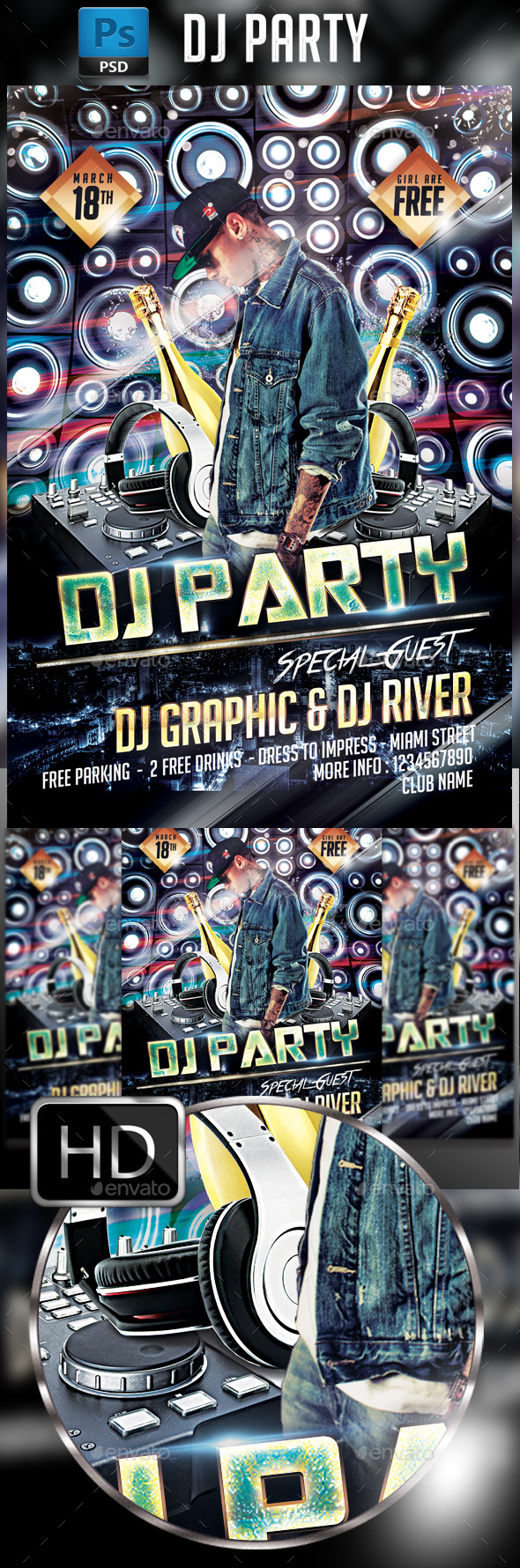 GraphicRiver Guest DJ 10257022 GraphicRiver Guest DJ 10257022