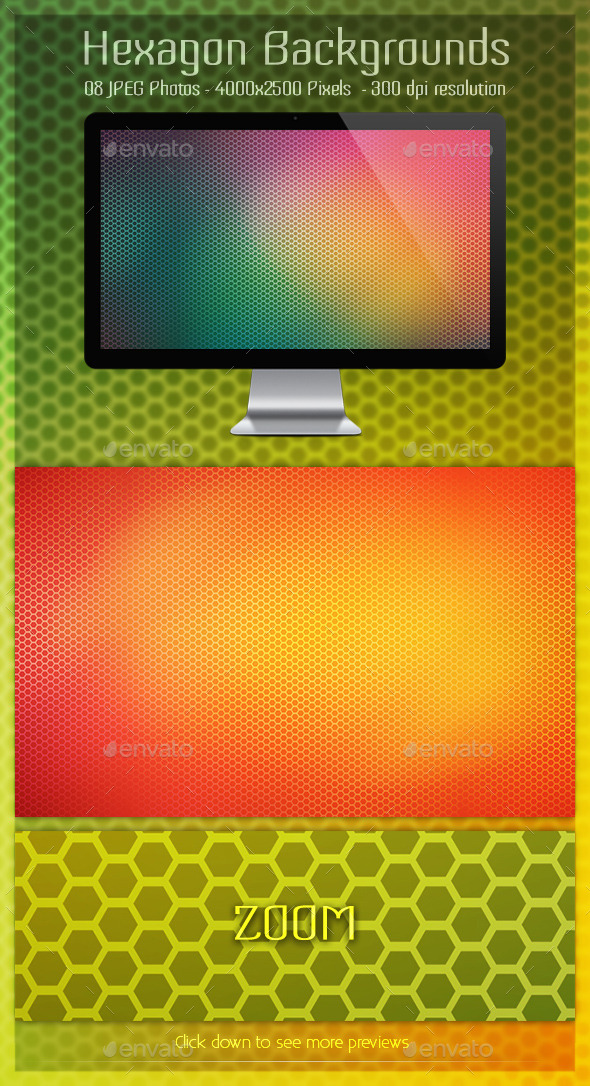 GraphicRiver Hexagon Backgrounds 10257353 GraphicRiver Hexagon Backgrounds 10257353